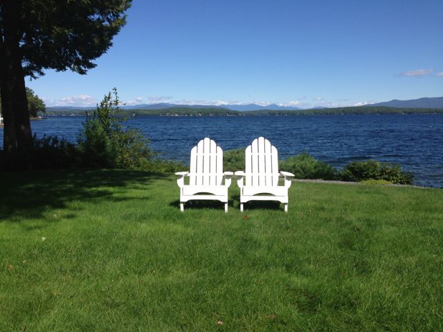 chairs on lake winnipesaukee